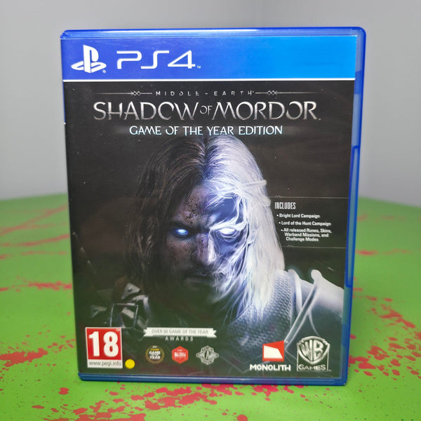 Shadow of Mordor PS4 SH
