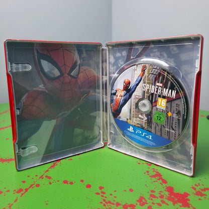 Steelbook Spider-Man + Joc PS4 SH