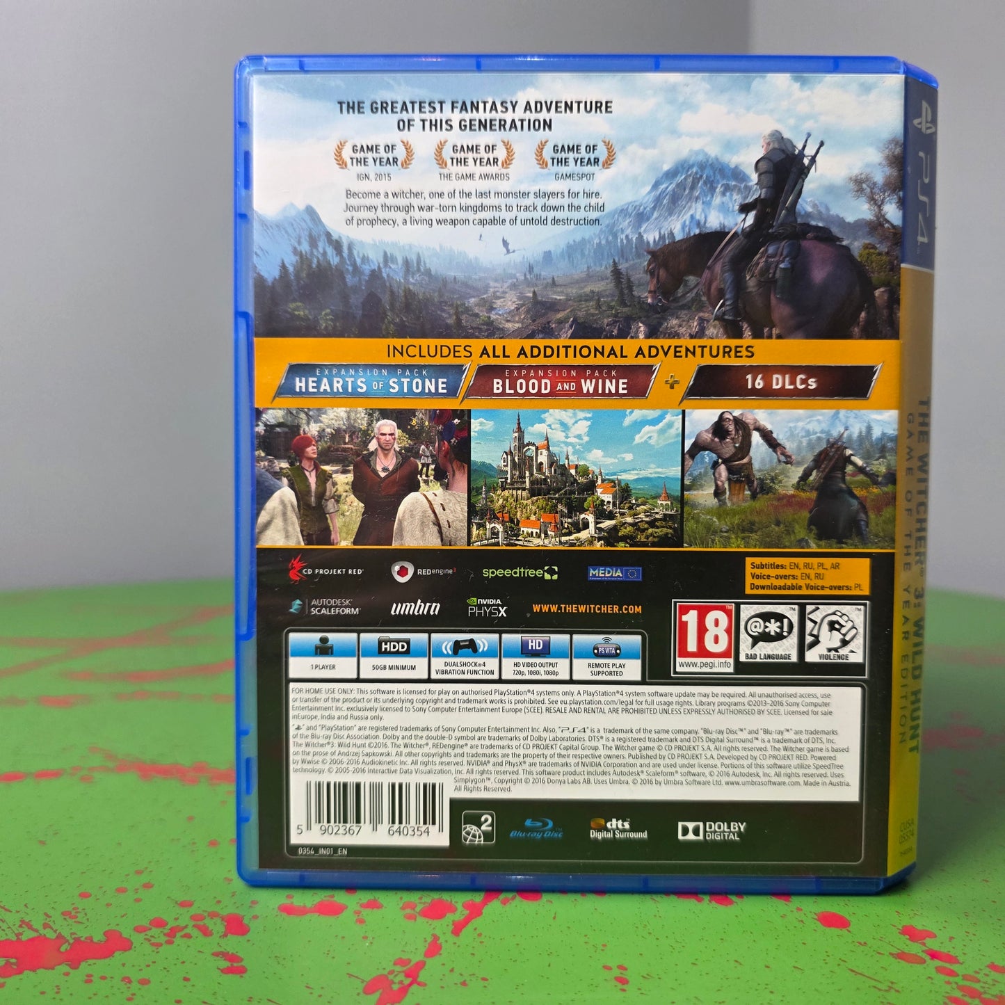 The Witcher 3: Wild Hunt GOTY PS4 SH