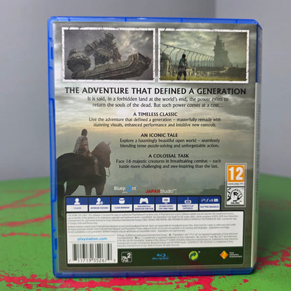 Shadow of the Colossus PS4 SH