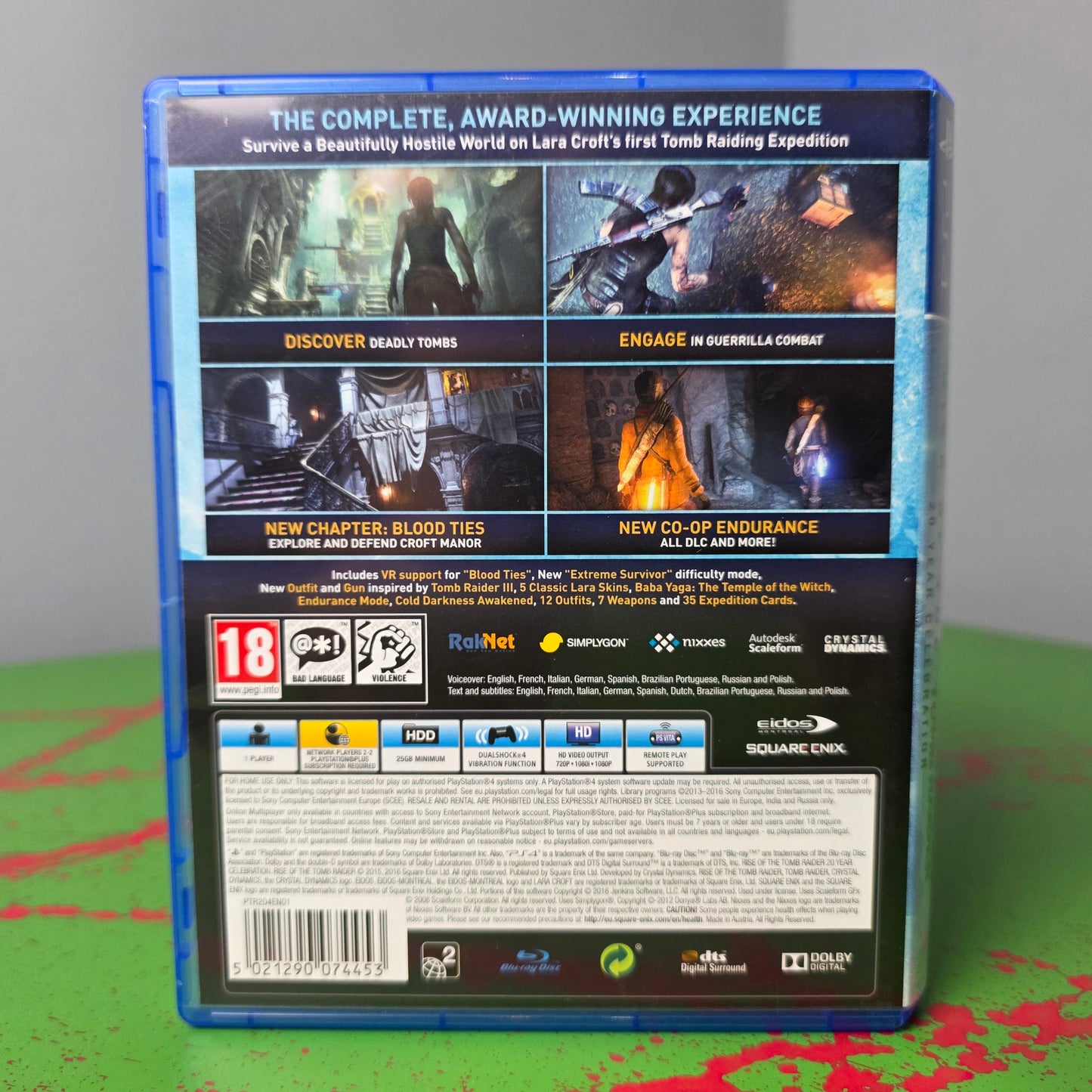 Rise of the Tomb Raider PS4 SH