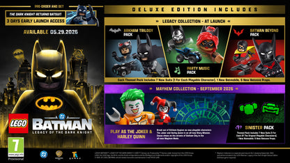 Lego Batman Legacy of The Dark Knight Deluxe Edition Xbox Series X