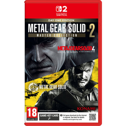 Metal Gear Solid Master Collection Vol 2 Day One Editon (GAME-KEY CARD) NS2