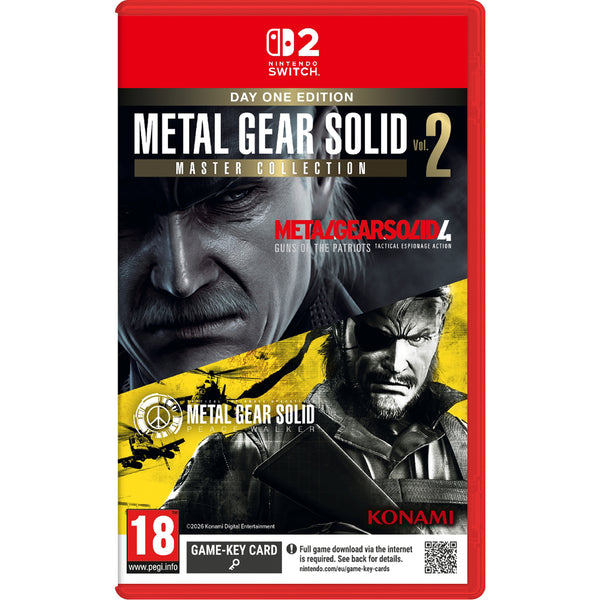 Metal Gear Solid Master Collection Vol 2 Day One Editon (GAME-KEY CARD) NS2