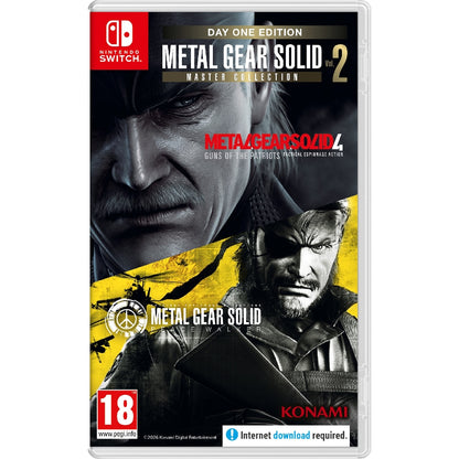 Metal Gear Solid Master Collection Vol 2 Day One Editon Nintendo Switch