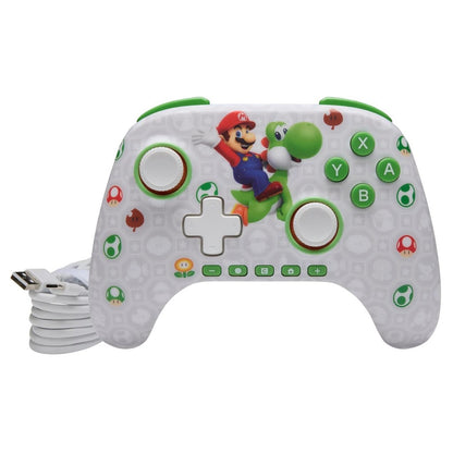 Controller wireless PowerA - Advantage Wireless, Mario & Yoshi pentru NS2