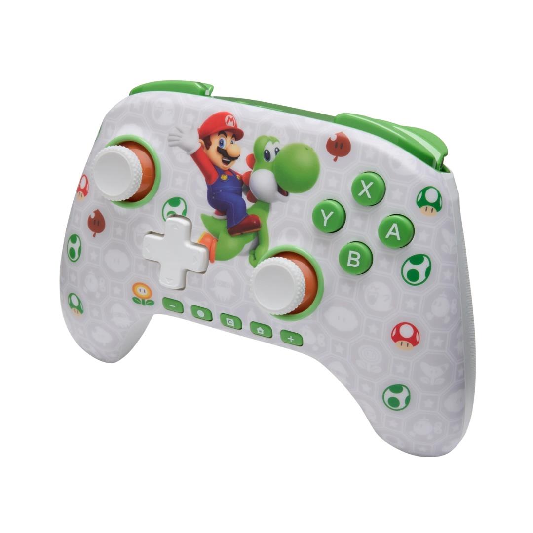 Controller wireless PowerA - Advantage Wireless, Mario & Yoshi pentru NS2