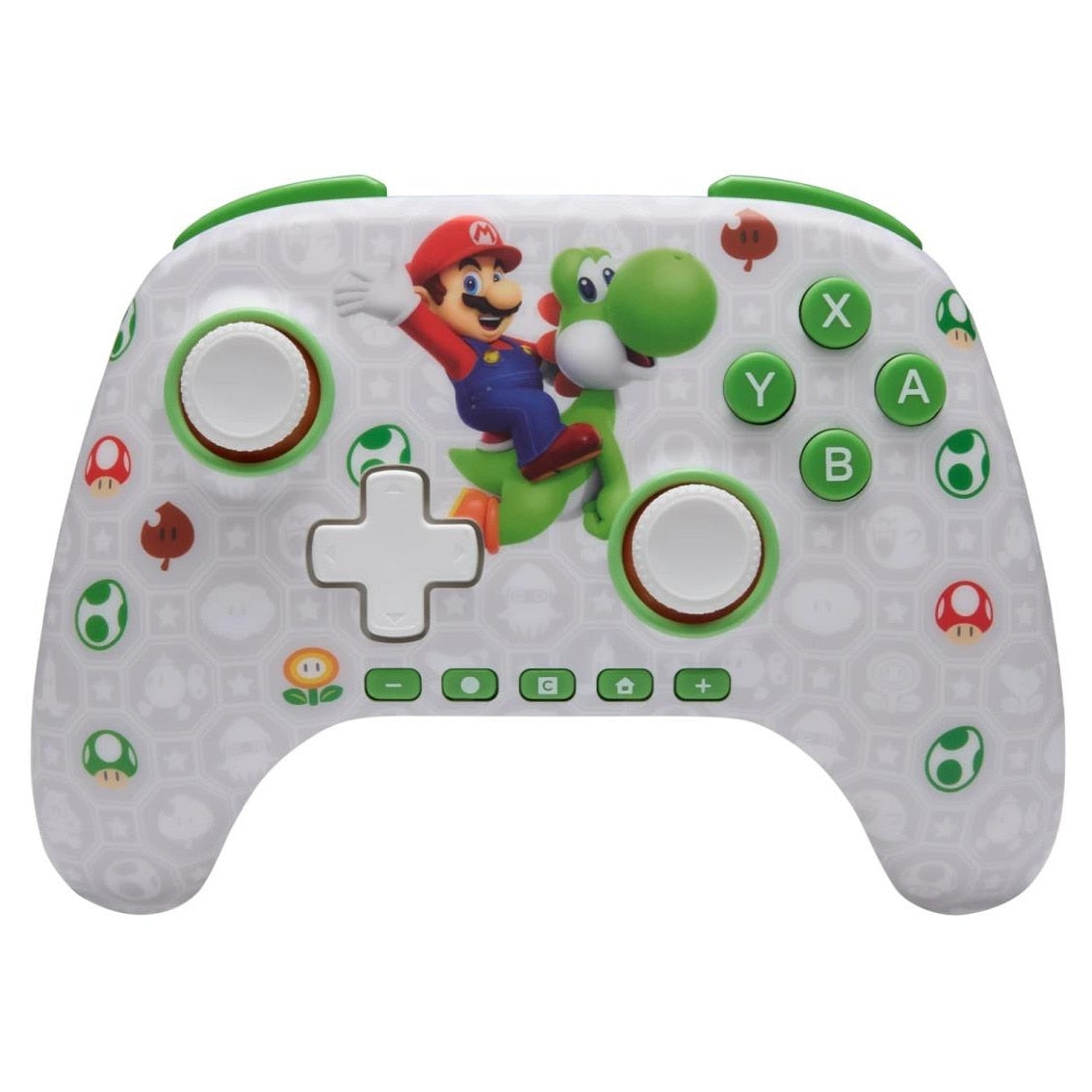 Controller wireless PowerA - Advantage Wireless, Mario & Yoshi pentru NS2