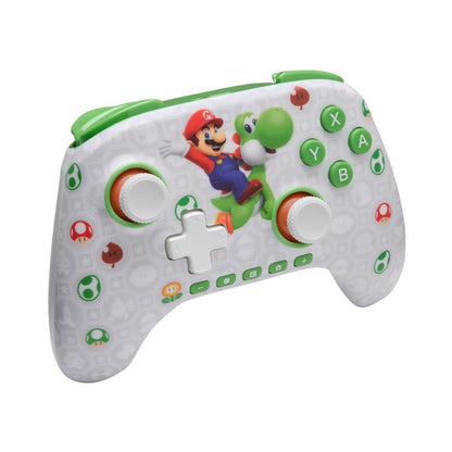 Controller wireless PowerA - Advantage Wireless, Mario & Yoshi pentru NS2